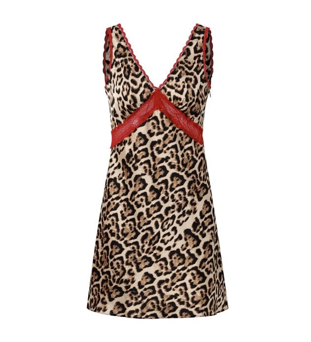 Cheetah Charm Mini Dress - Kiwi & Co