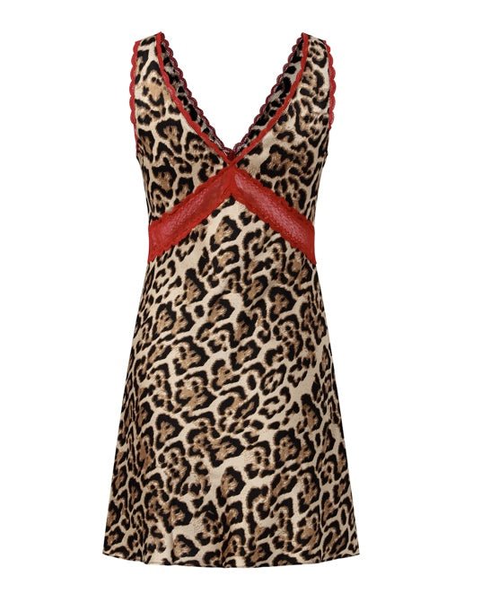 Cheetah Charm Mini Dress - Kiwi & Co