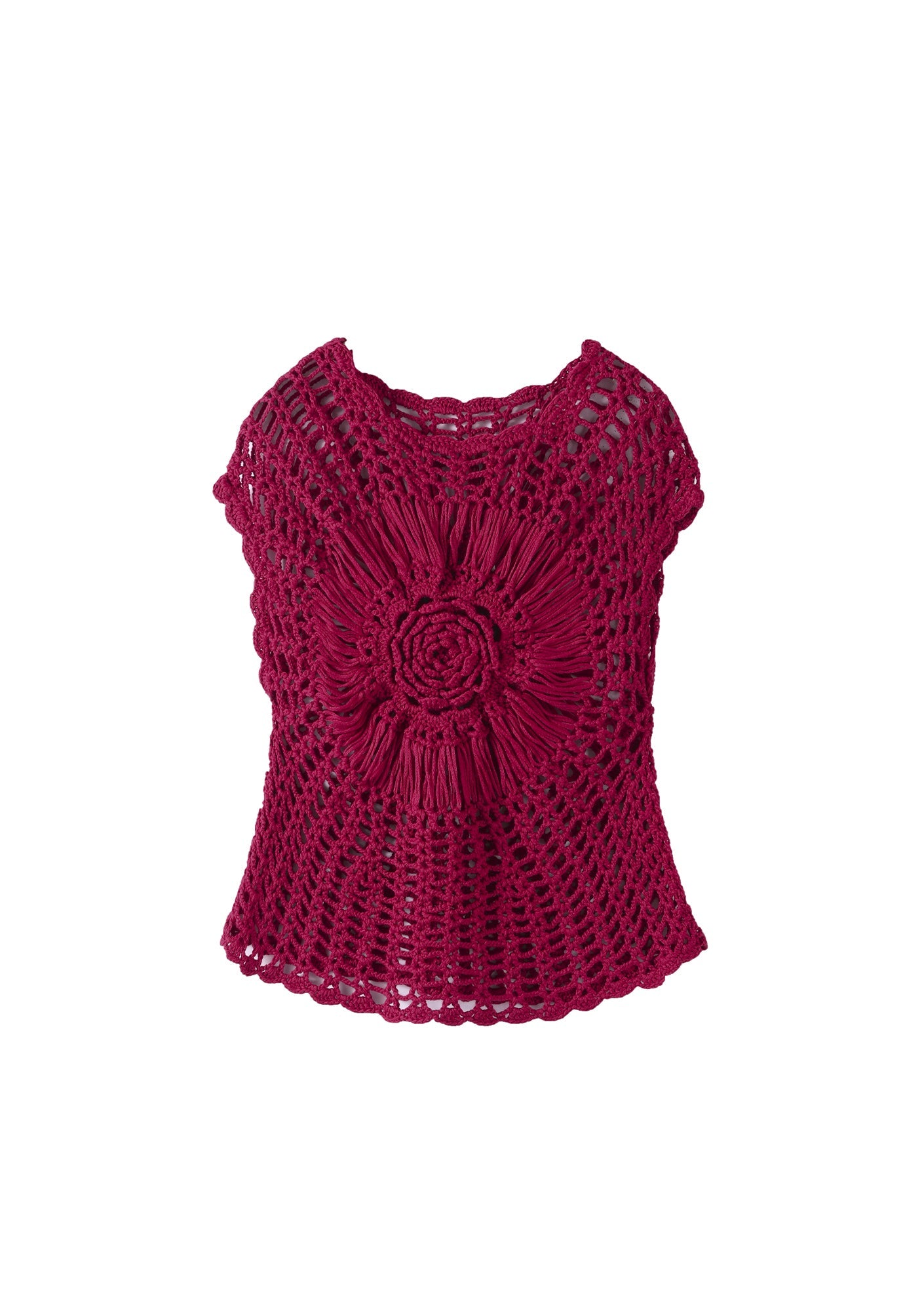 Cherry Cora Crochet Top - Kiwi & Co