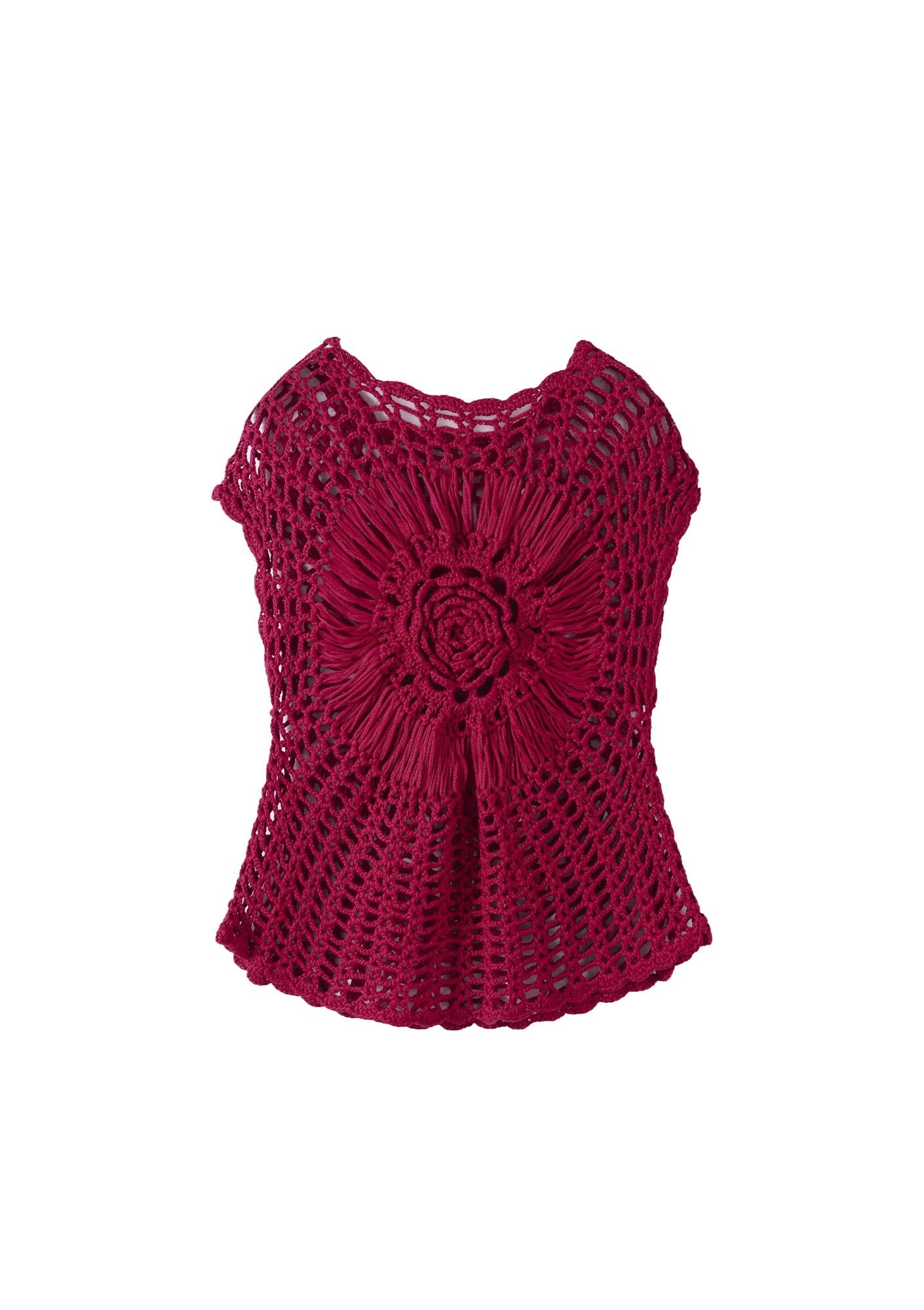 Cherry Cora Crochet Top - Kiwi & Co
