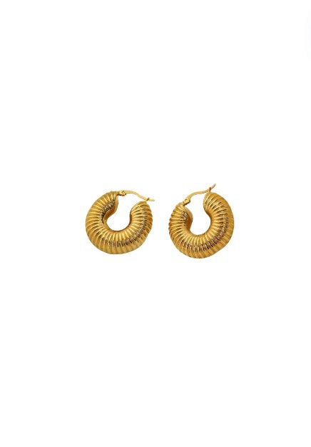 Chunky 90s Hoops Gold and Silver - Kiwi & Co