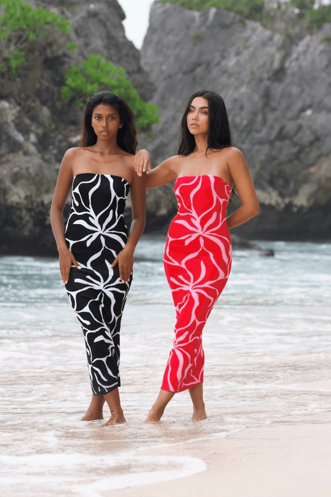 Coral Rhea Maxi Dress - Kiwi & Co