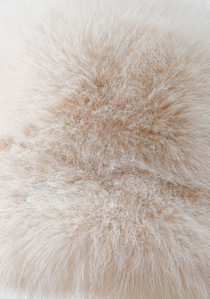 Cream Faux Fur Hat - Kiwi & Co