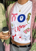 D'Amore Oversized Tee - Kiwi & Co