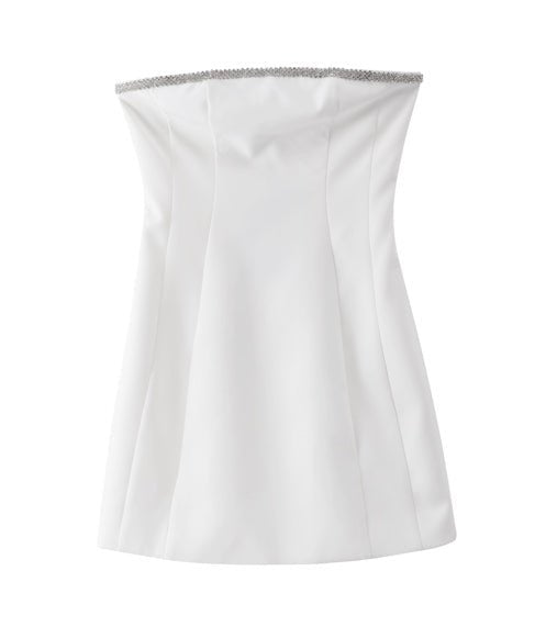 Dance Til Dawn Dress in White - Kiwi & Co