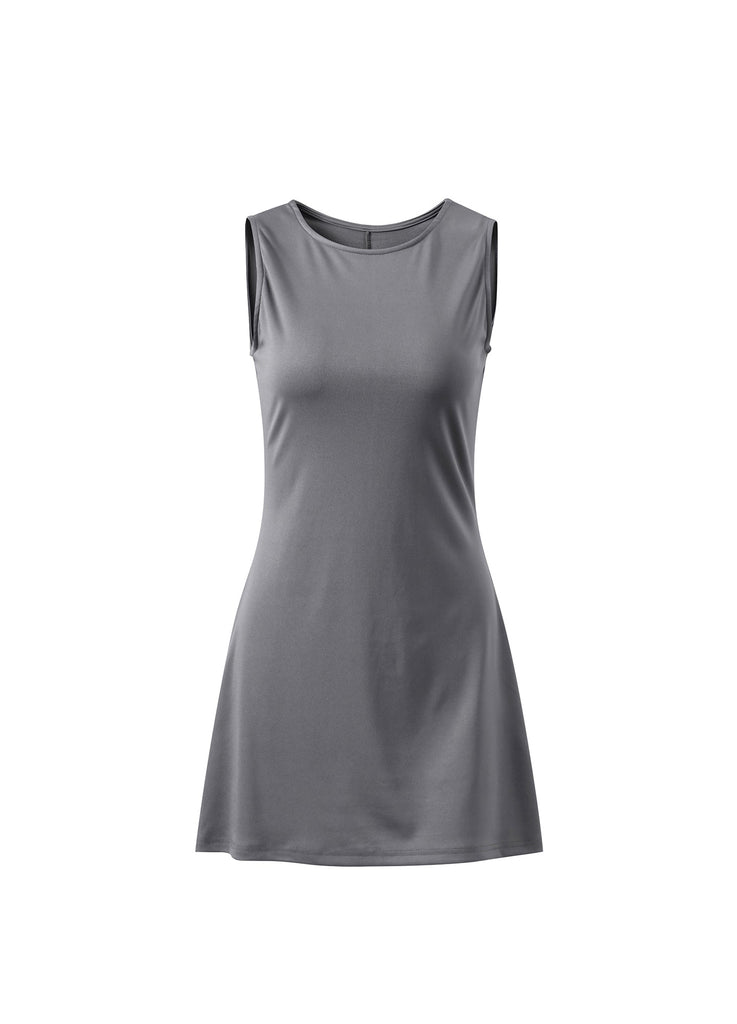 Doll Mini Dress Grey - Kiwi & Co