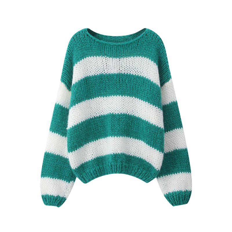 Forget Me Not Jumper in Green - Kiwi & Co