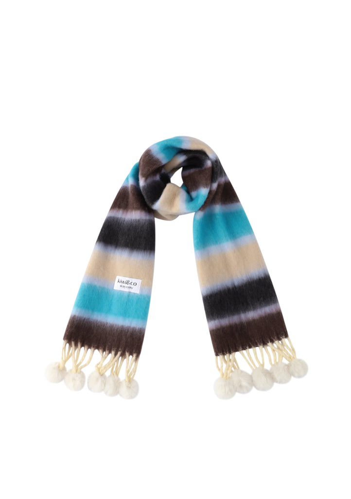 Frostbite Stripe Scarf - Kiwi & Co