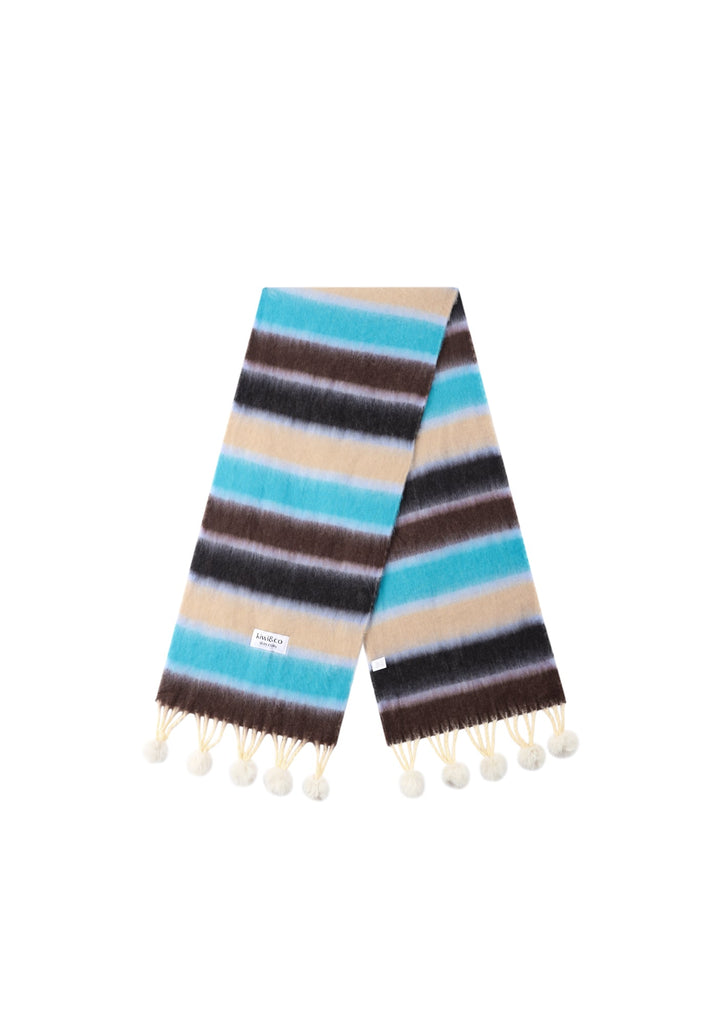 Frostbite Stripe Scarf - Kiwi & Co