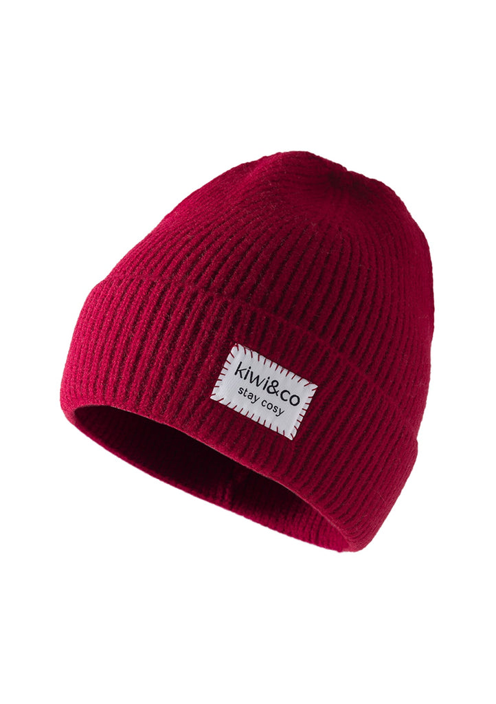 Frosted Cherry Beanie Hat - Kiwi & Co