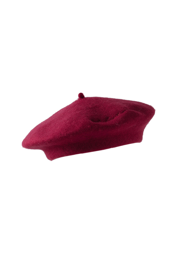 Frosted Cherry Beret - Kiwi & Co