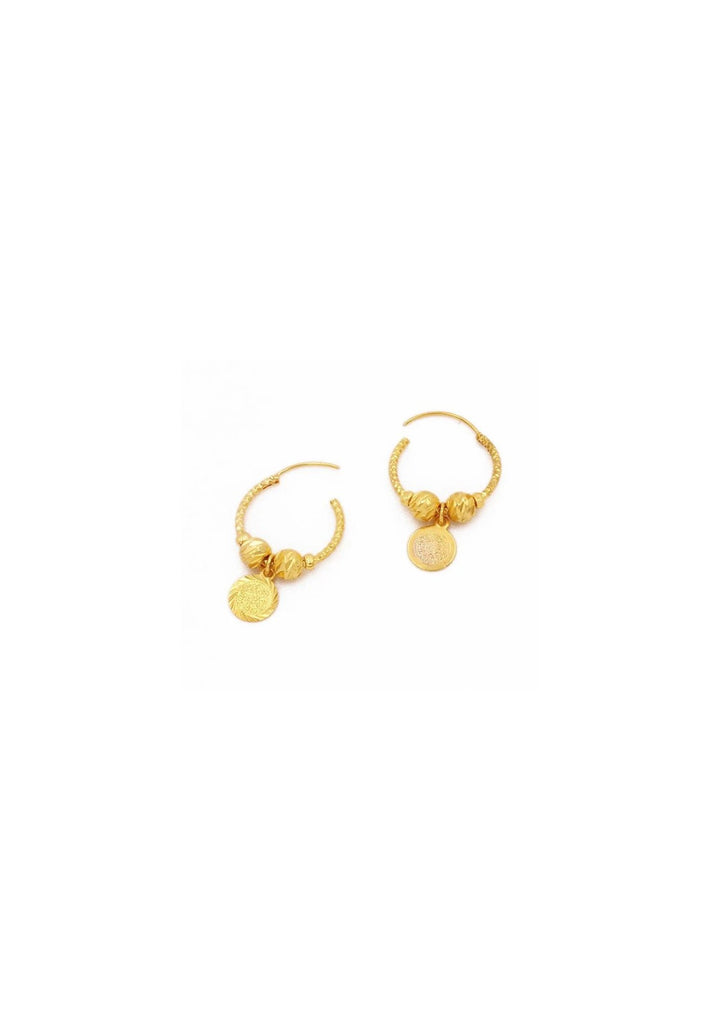 Good Fortune Earrings in Gold - Kiwi & Co