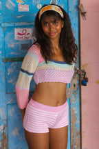 Guava Fi - Fi Knitted Shorts - Kiwi & Co