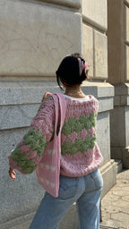 Honey Heart Knitted Bag - Kiwi & Co