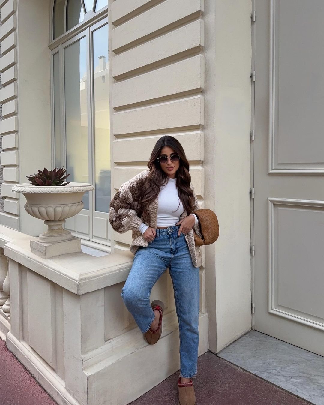 Hugs and Kisses Cardigan in Latte Cardigan - Kiwi & Co