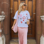 "Kiwi Loves You" Oversized Tee - Kiwi & Co