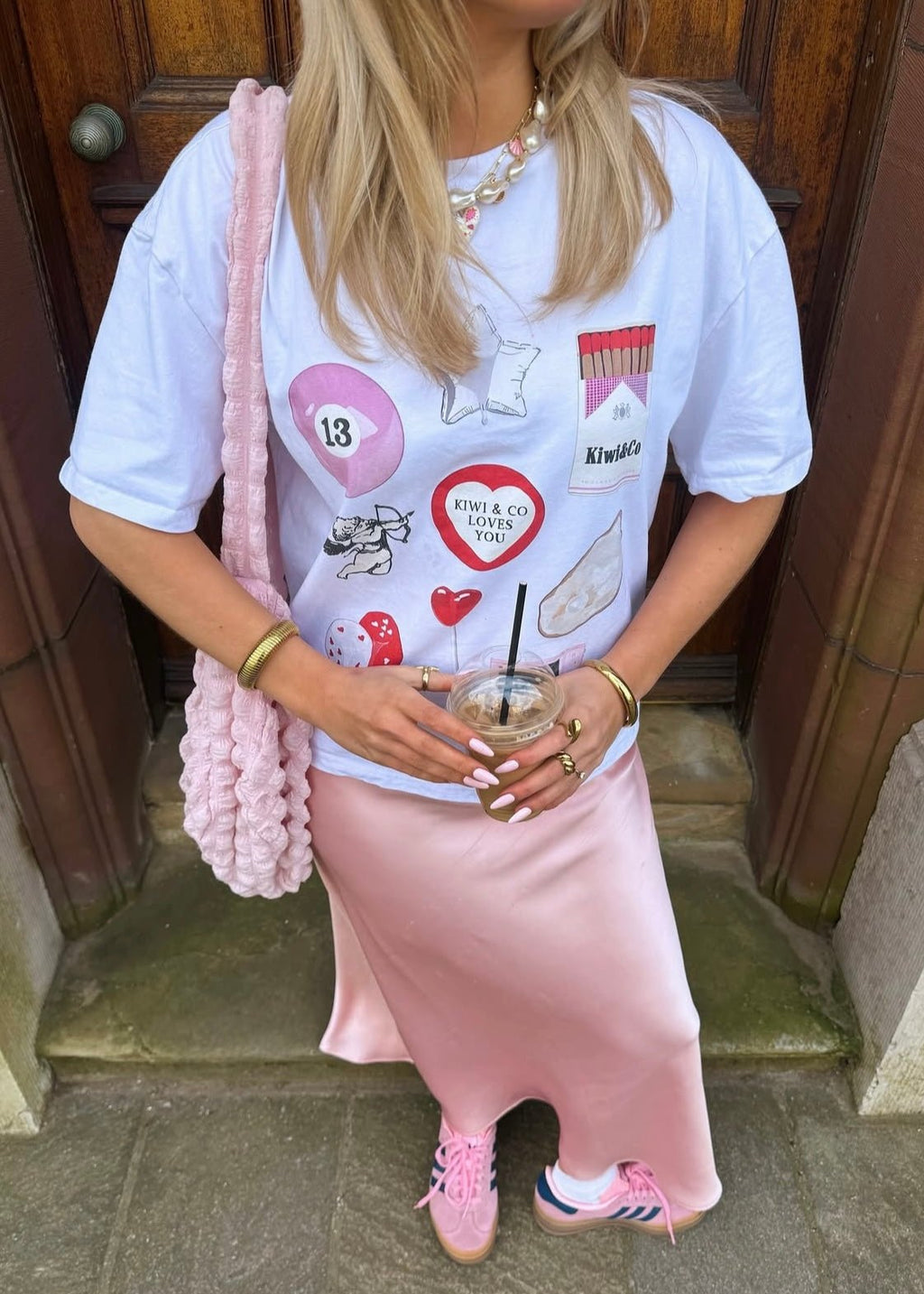 "Kiwi Loves You" Oversized Tee - Kiwi & Co