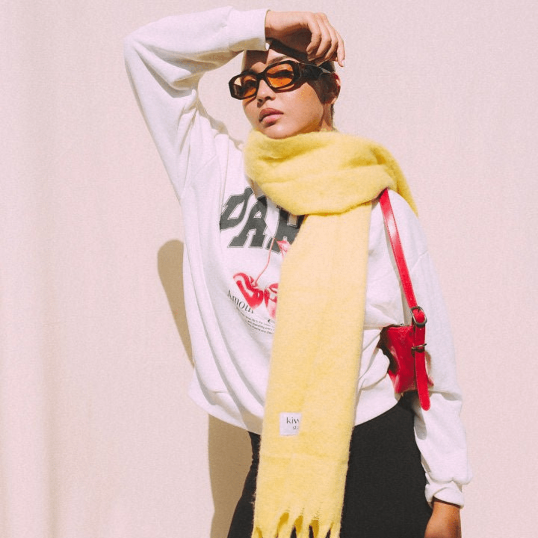 Lemon Drizzle Scarf - Kiwi & Co