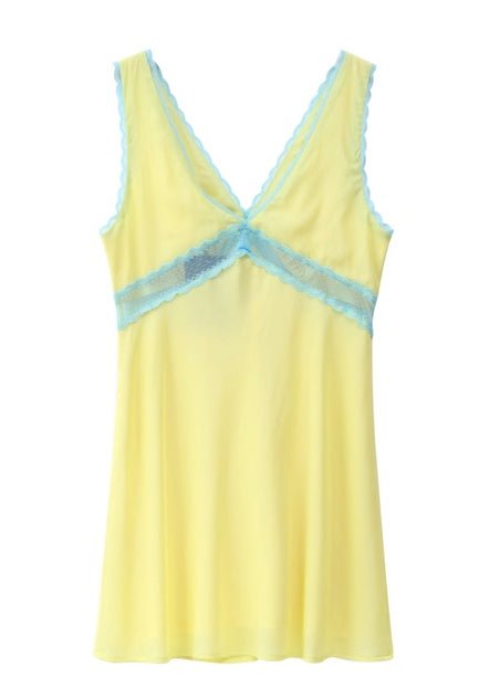 Lemon Drop Mini Dress - Kiwi & Co