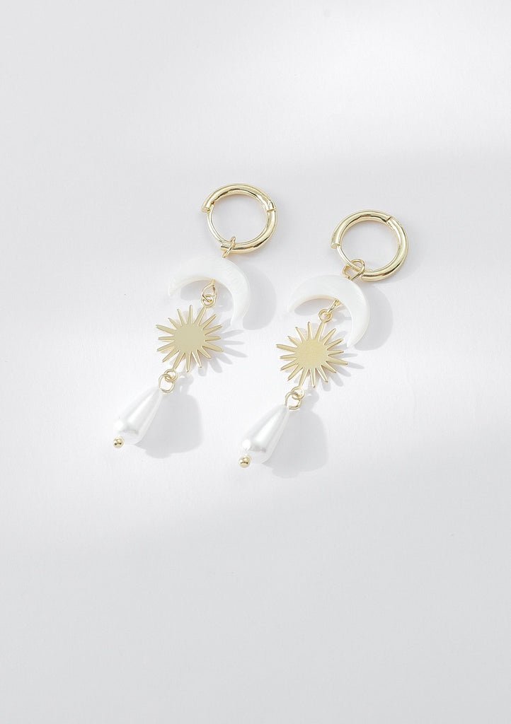 Luna - Luxe Drop Earrings - Kiwi & Co