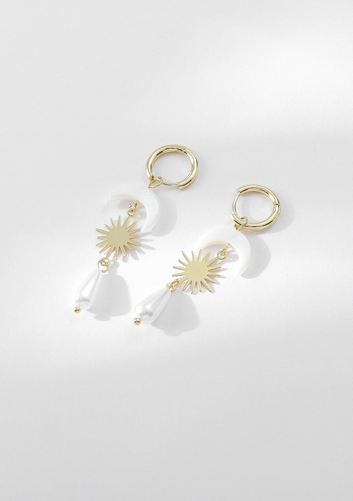 Luna - Luxe Drop Earrings - Kiwi & Co