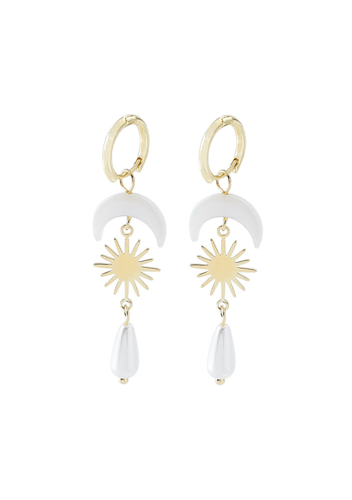 Luna - Luxe Drop Earrings - Kiwi & Co