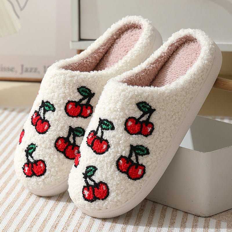 Mini Cherry Slippers - Kiwi & Co