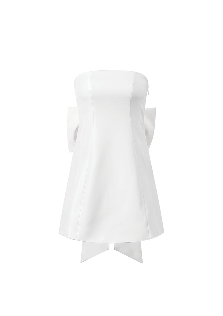 No.1: The White Bow Dress - Kiwi & Co