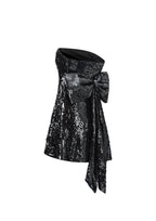 No.2: The Black Sequin Bow Dress - Kiwi & Co