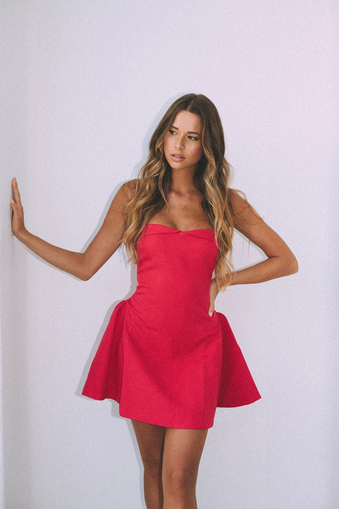 No.3: The Red Mini Dress - Kiwi & Co