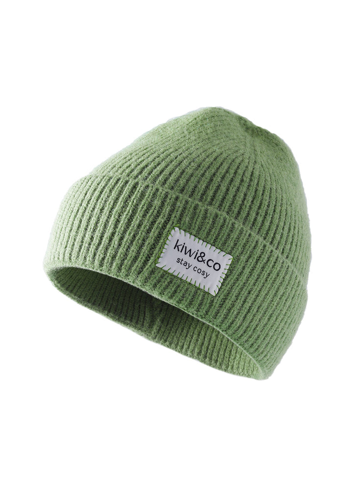 Olive Green Beanie Hat - Kiwi & Co