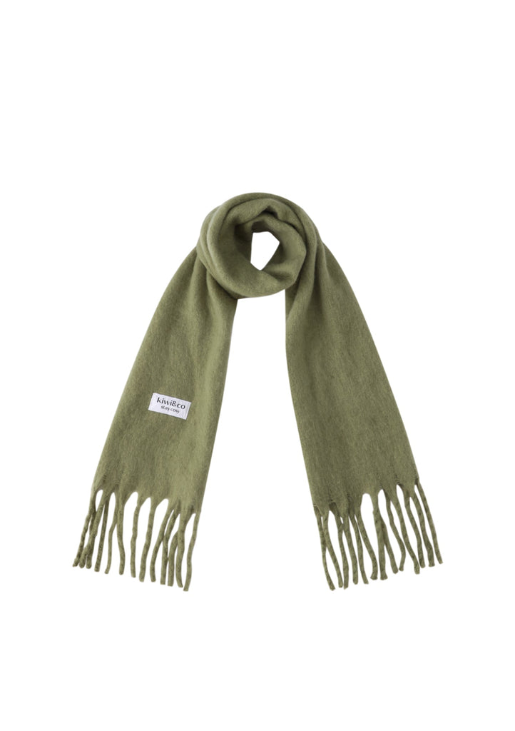 Olive Green Scarf - Kiwi & Co