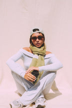 Olive Green Scarf - Kiwi & Co