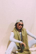 Olive Green Scarf - Kiwi & Co