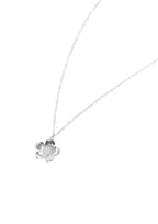 Pansy Petal Silver Necklace - Kiwi & Co