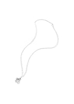 Pansy Petal Silver Necklace - Kiwi & Co