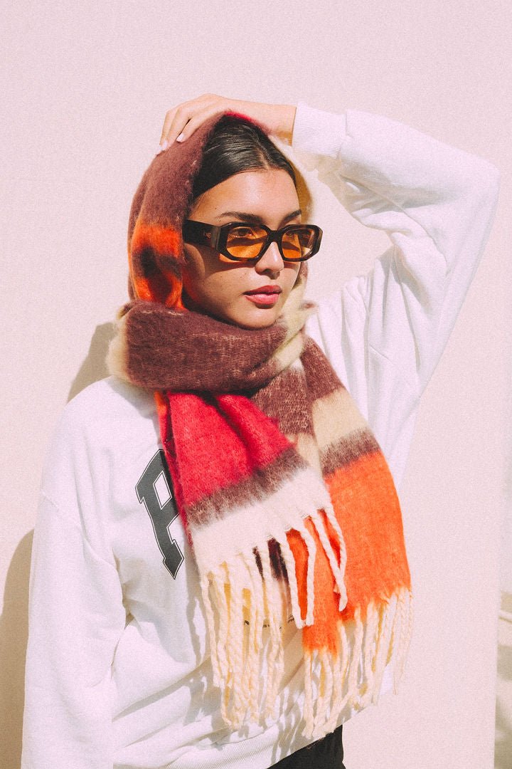 Pumpkin Spice Scarf - Kiwi & Co