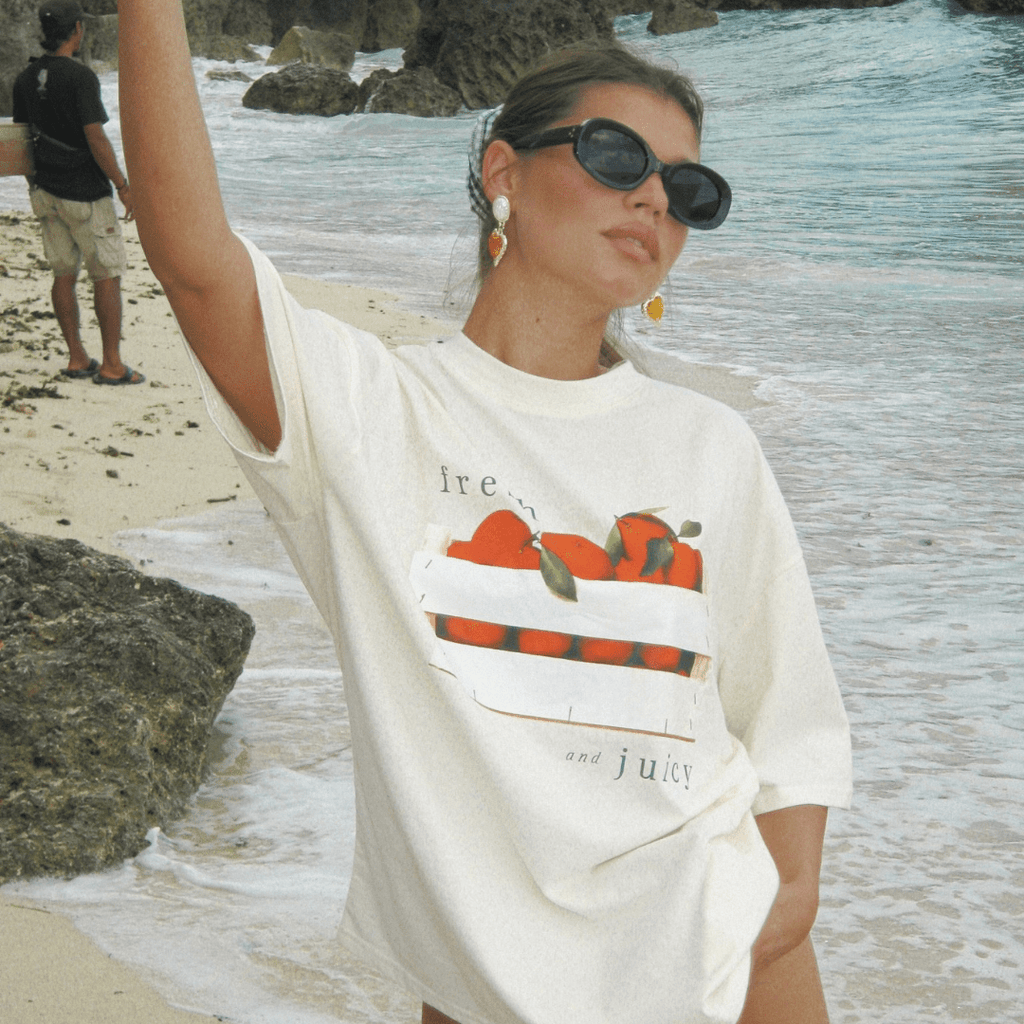 Retail Therapy Oversized Tee - Kiwi & Co