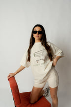 Retail Therapy Oversized Tee - Kiwi & Co