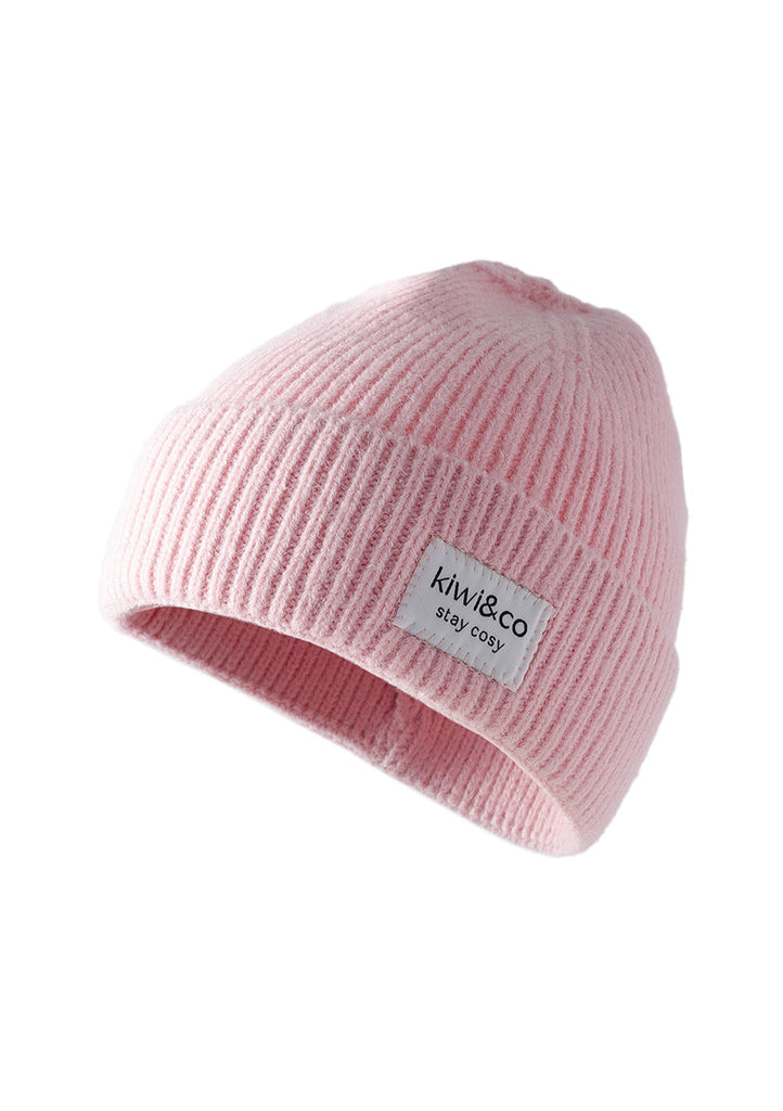 Soft Blush Beanie Hat - Kiwi & Co