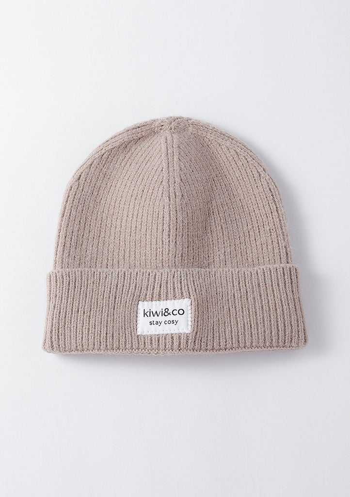 Spiced Latte Beanie Hat - Kiwi & Co