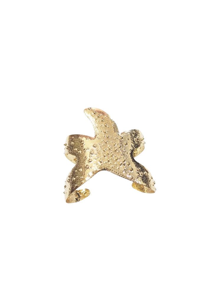 Starfish Cuff in Silver and Gold - Kiwi & Co