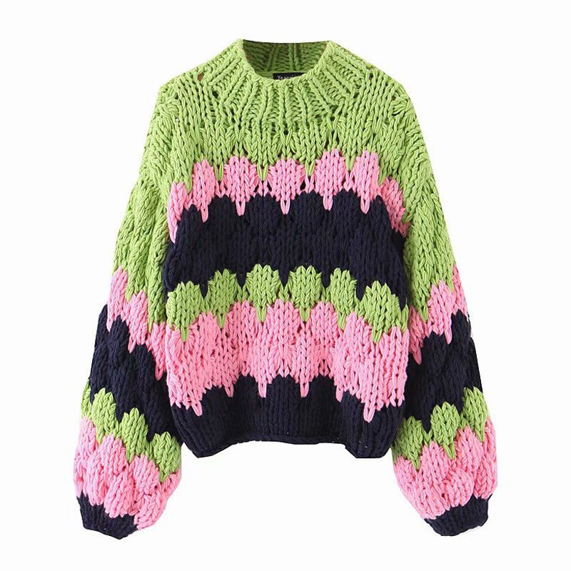 Sweetheart Chunky Knit Jumper - Kiwi & Co