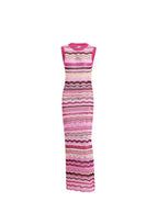 Berry Walking On Sunshine Maxi Dress