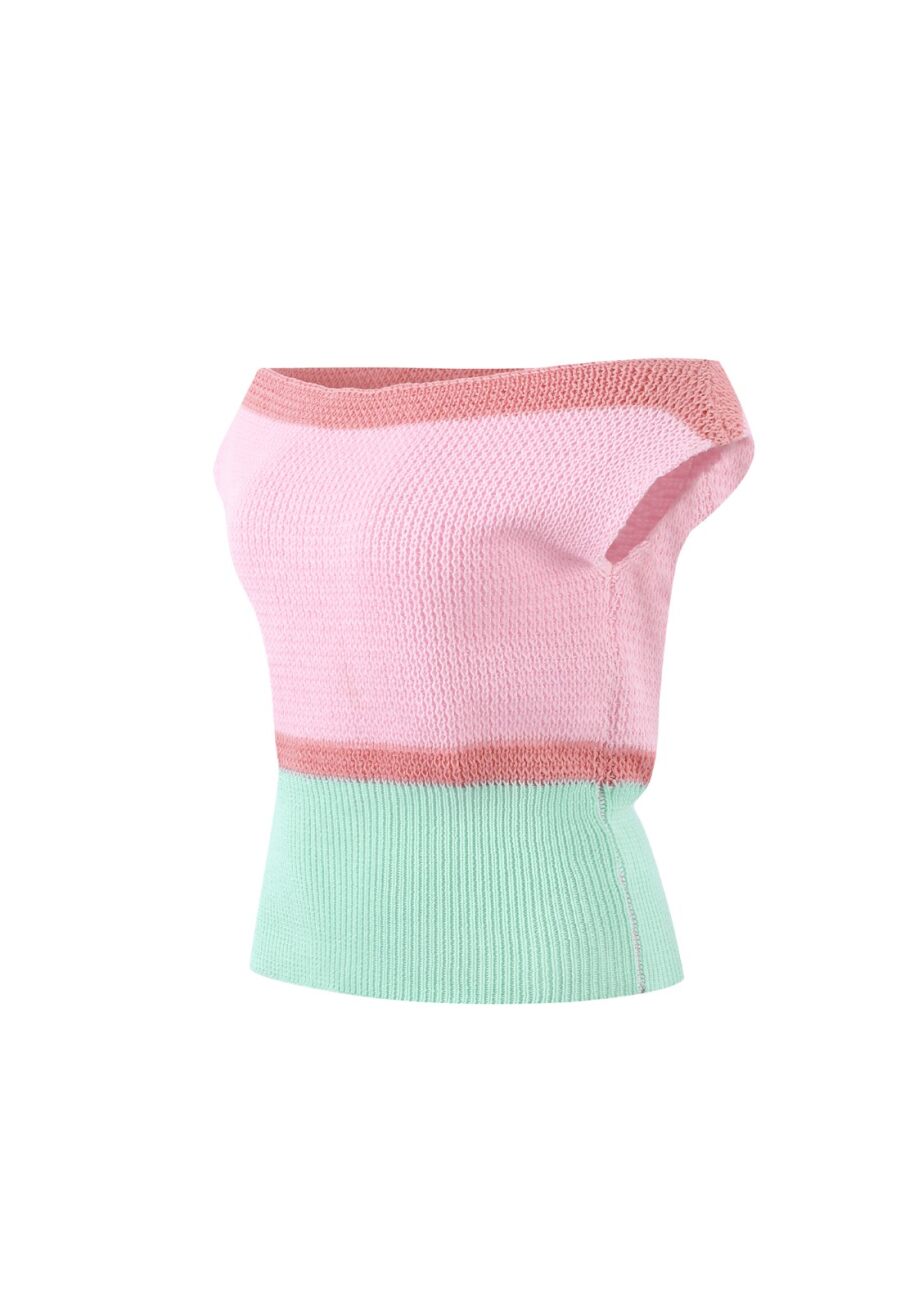 Coming Soon Sorbet Off-The-Shoulder Top