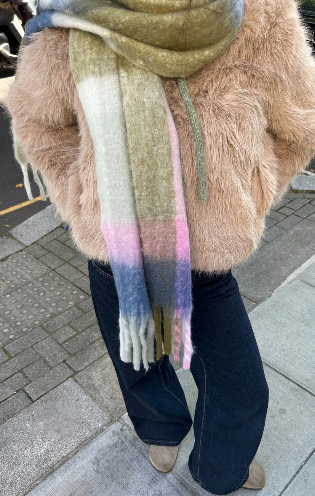 Willow Checked Scarf