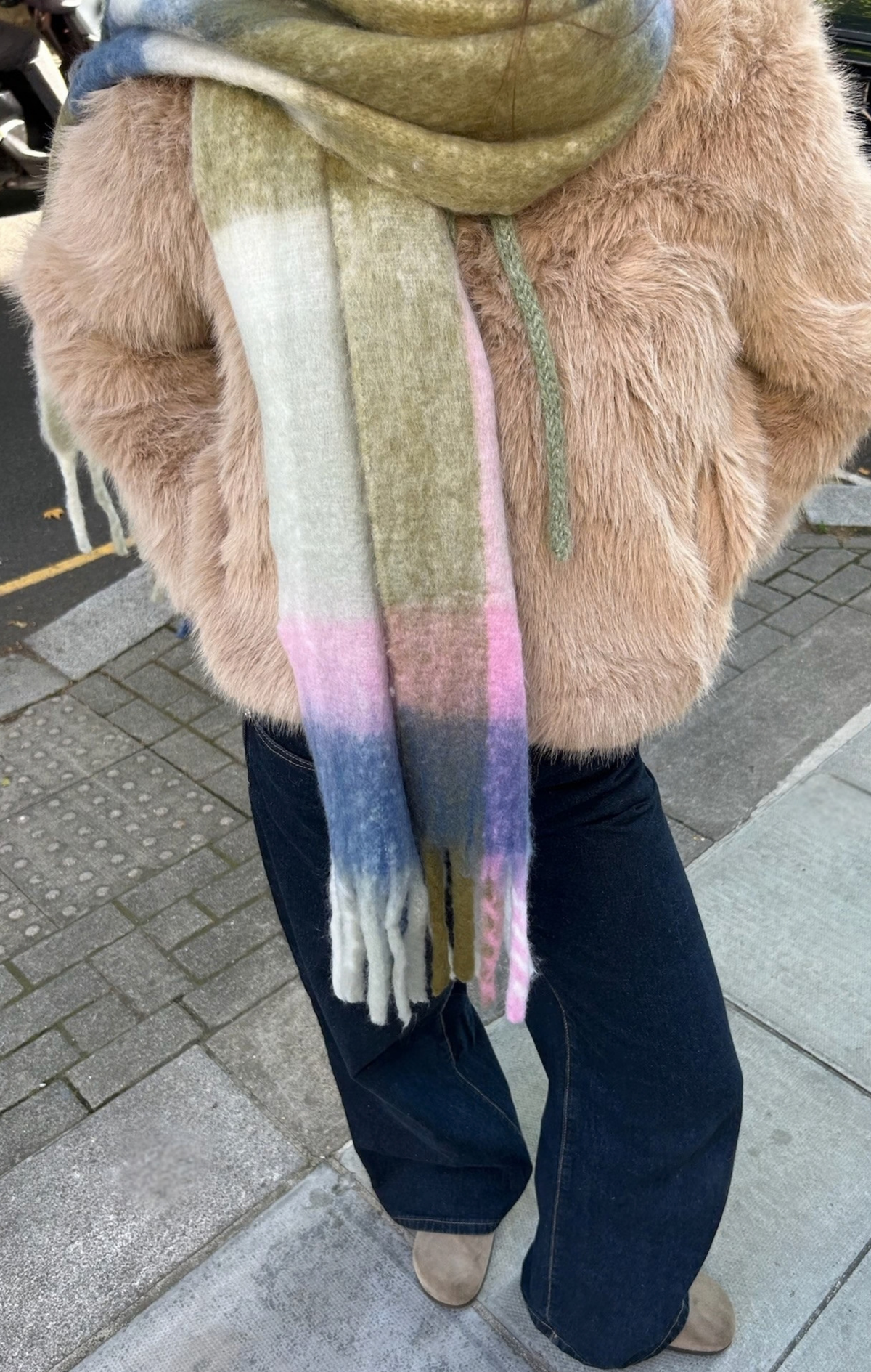 Willow Checked Scarf